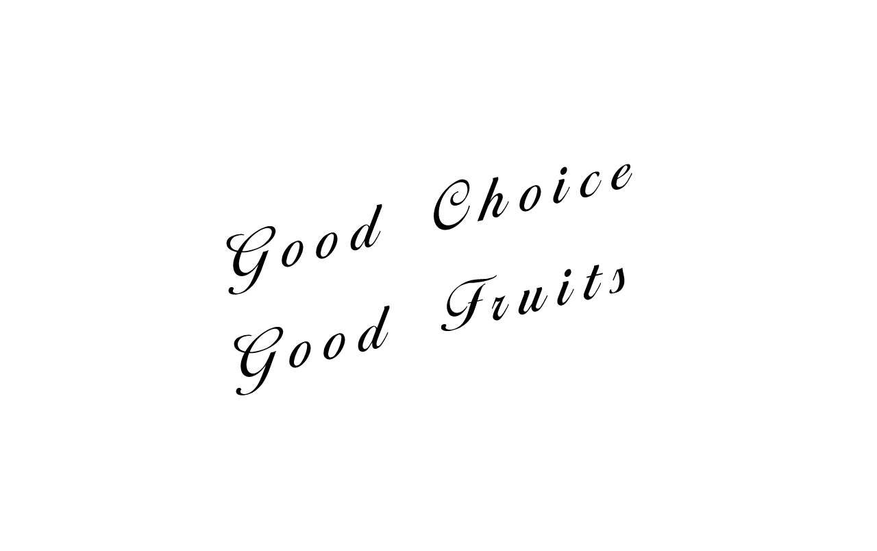 鳥巣フルーツ｜Good choice good Fruit｜ECサイト構築